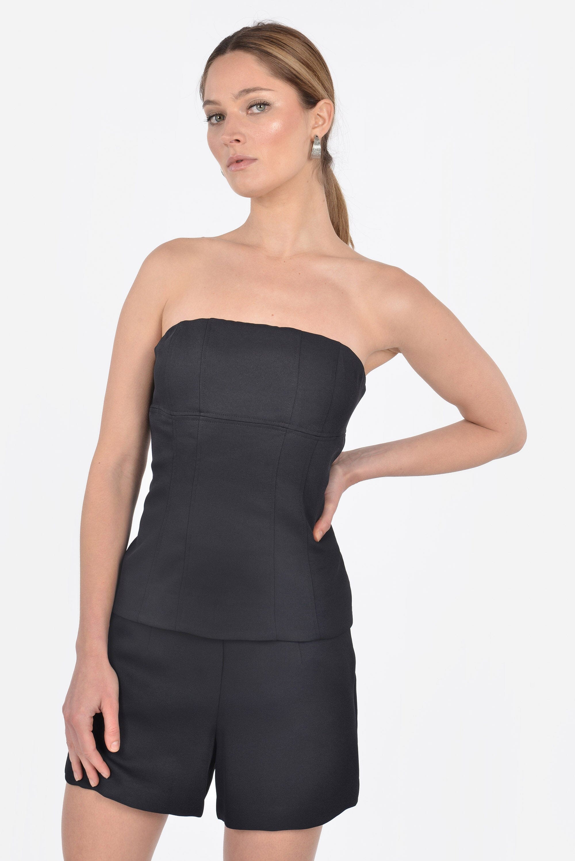 TOP BUSTIER KOBE BLACK CHEMISIER KOOKAI Mode Kookai