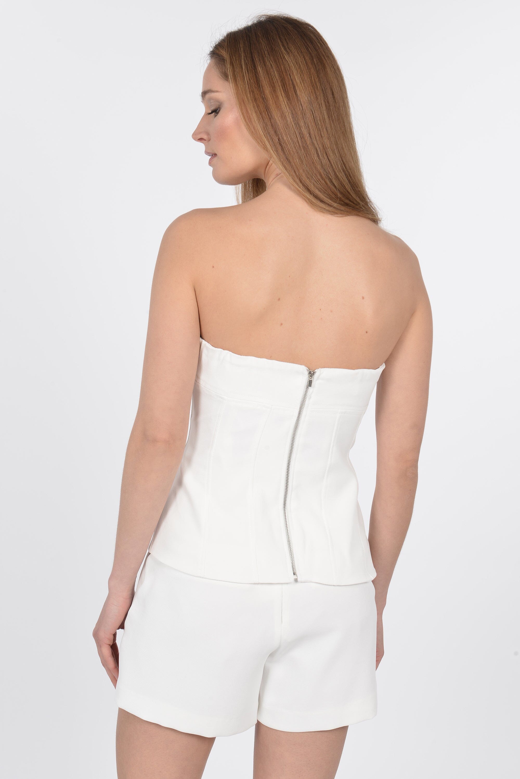 TOP BUSTIER KOBE NATURAL WHITE CHEMISIER KOOKAI Mode Kookai