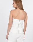 TOP BUSTIER KOBE NATURAL WHITE CHEMISIER KOOKAI Mode Kookai
