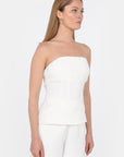 TOP BUSTIER KOBE NATURAL WHITE CHEMISIER KOOKAI Mode Kookai