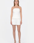 TOP BUSTIER KOBE NATURAL WHITE CHEMISIER KOOKAI Mode Kookai