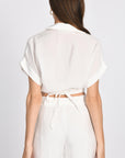 TOP CACHE-CŒUR LILOU OFF WHITE TOP KOOKAI Mode Kookai