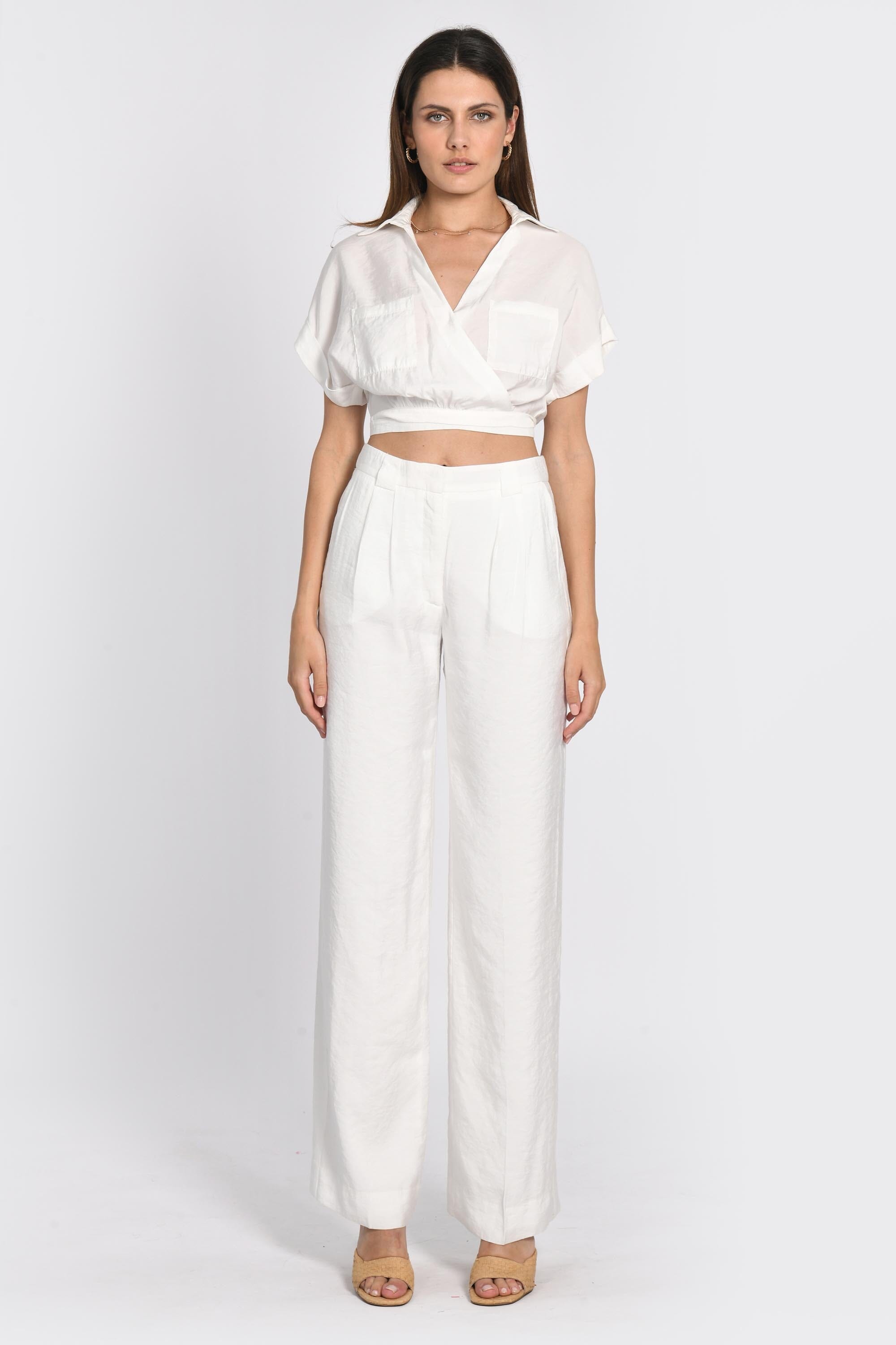 TOP CACHE-CŒUR LILOU OFF WHITE TOP KOOKAI Mode Kookai