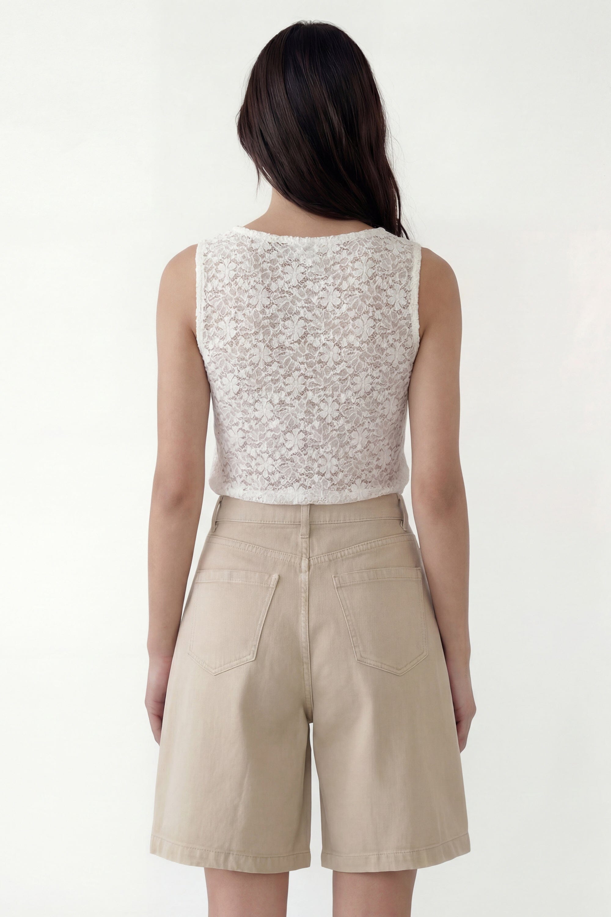 TOP - CARMEL - BLANC TEE SHIRT NEW KOOKAI Mode Kookai