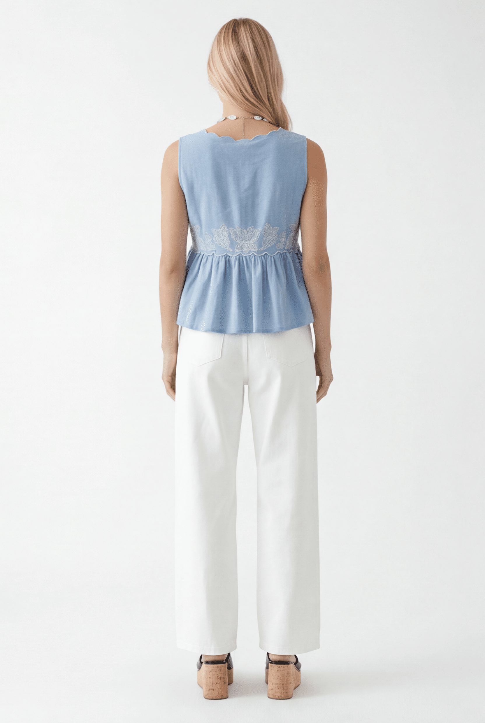 TOP - CASTILLE - BLEU TOP NEW KOOKAI Mode Kookai
