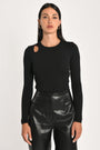 TOP CATHY NOIR TEE SHIRT NEW KOOKAI Mode Kookai