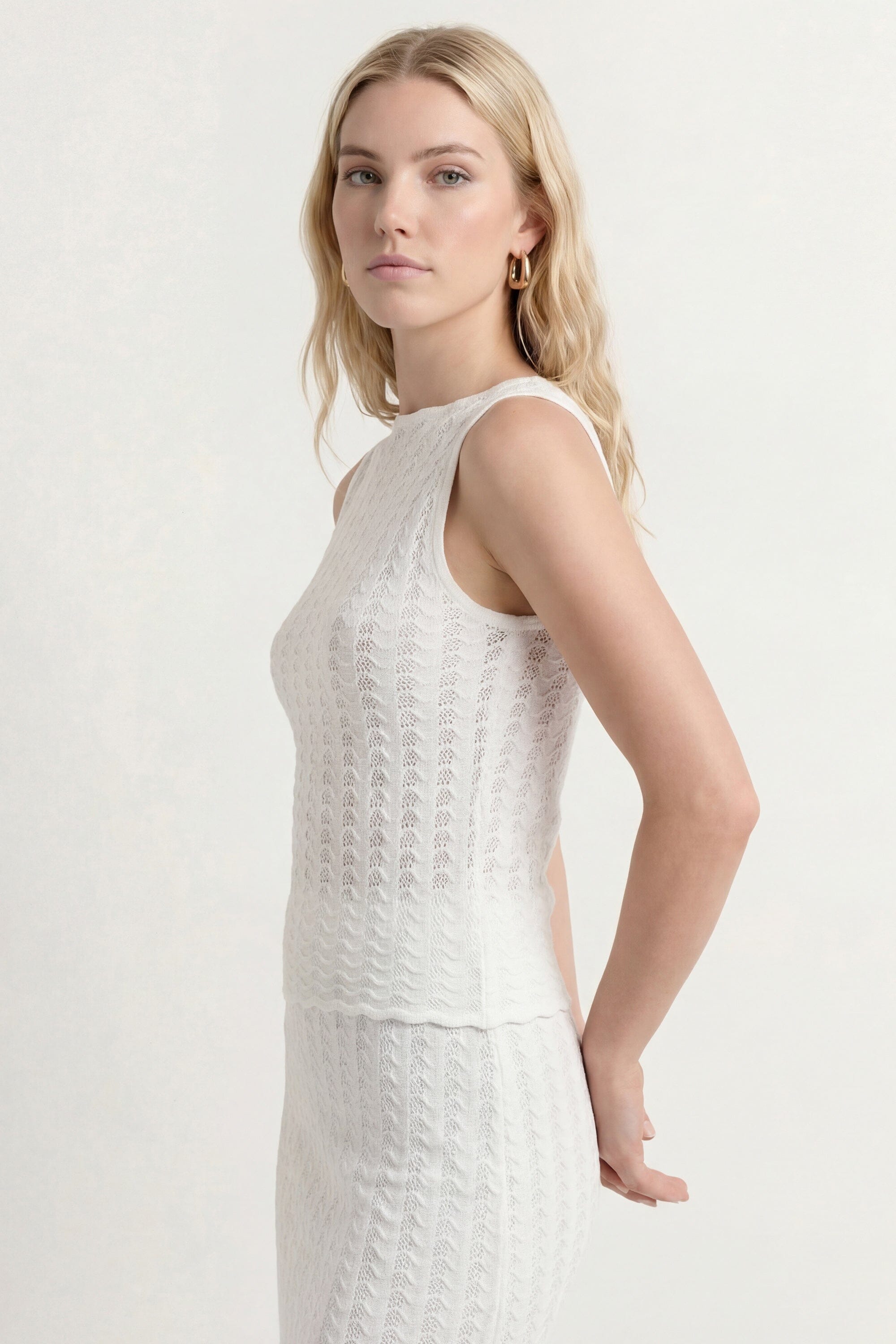 TOP - CHLOTILDA - ECRU PULL NEW KOOKAI Mode Kookai