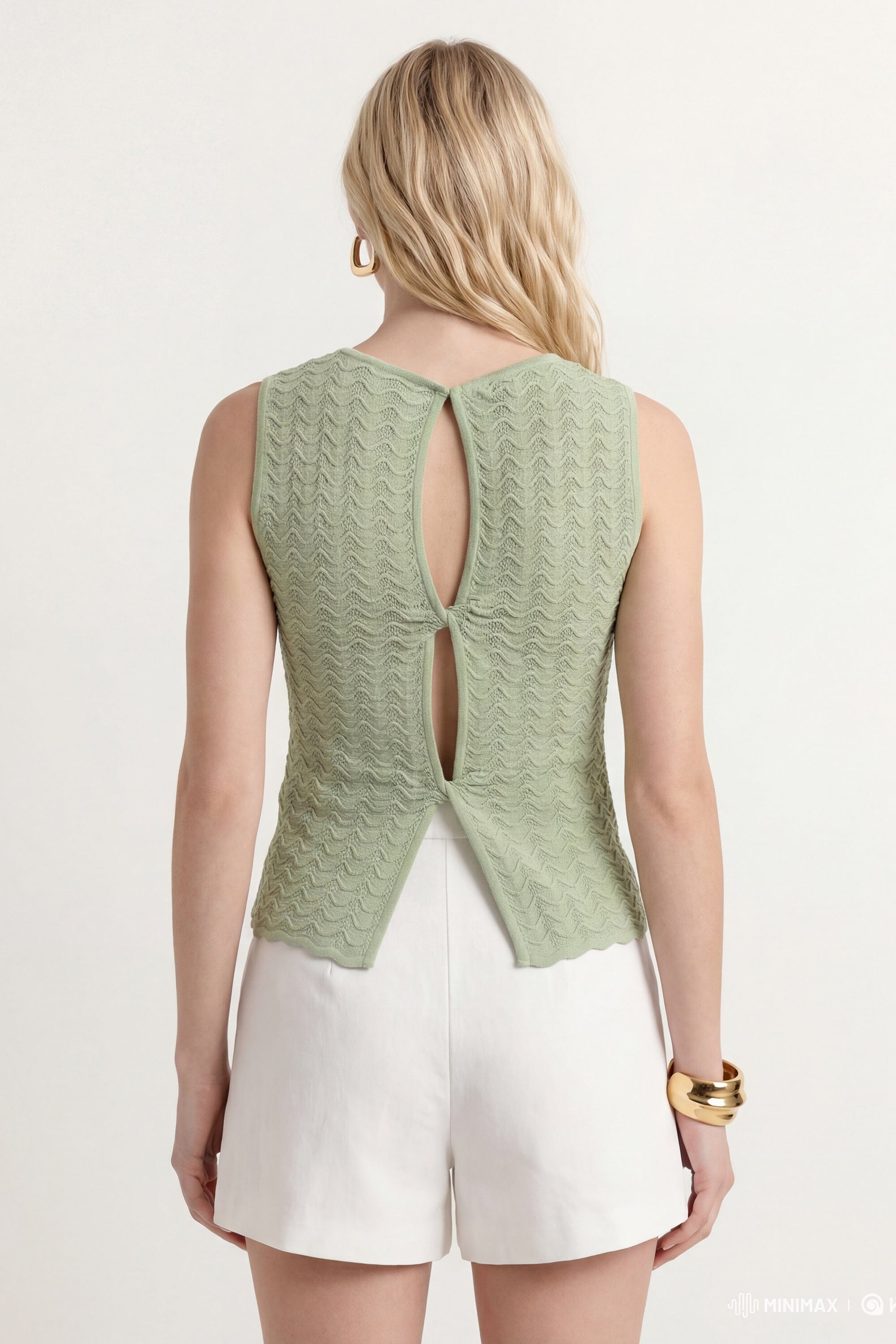 TOP - CHLOTILDA - VERT PALE PULL NEW KOOKAI Mode Kookai