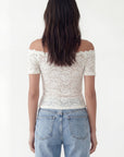 TOP - CLAUDIA - BLANC TOP NEW KOOKAI Mode Kookai