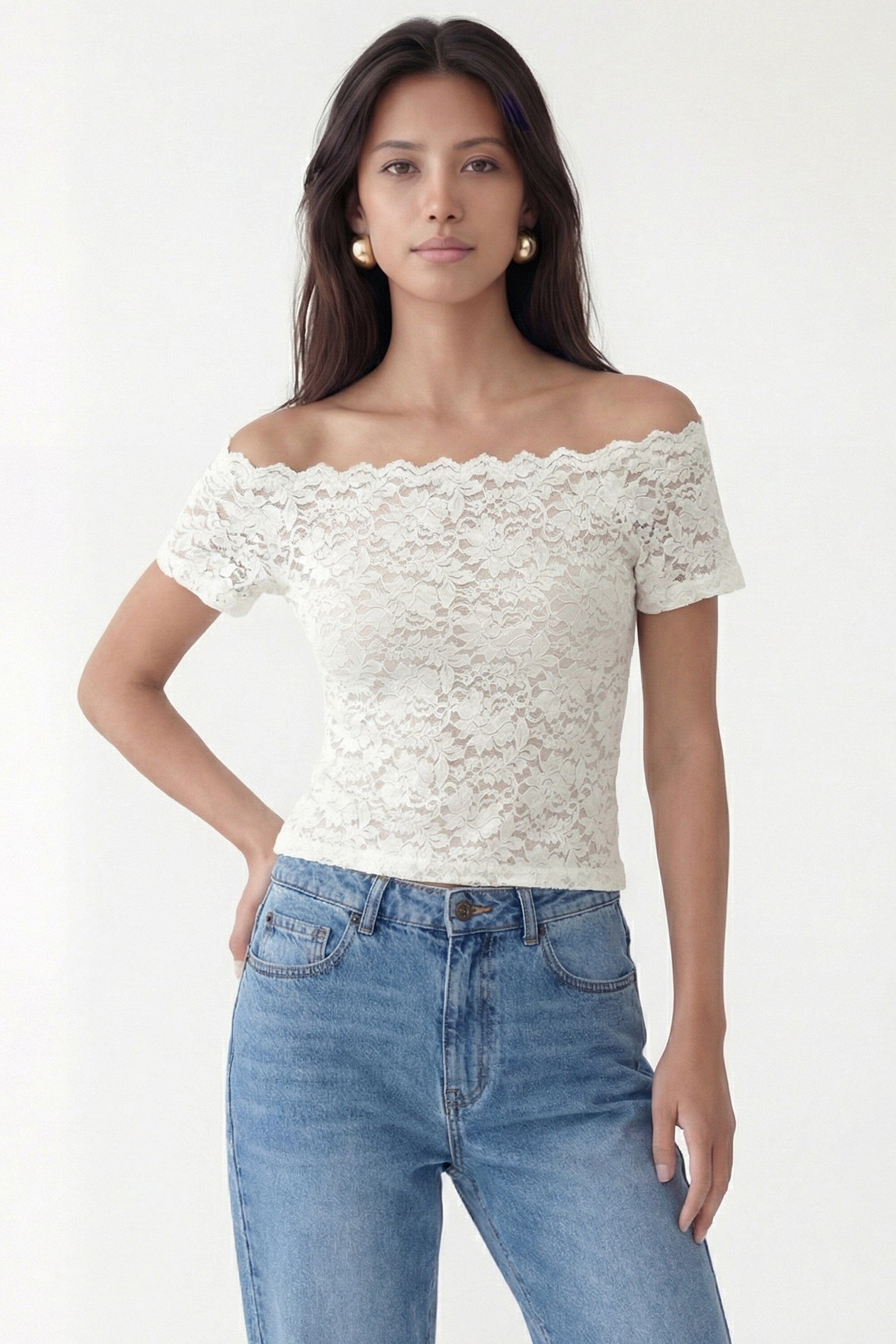 TOP - CLAUDIA - BLANC TOP NEW KOOKAI Mode Kookai