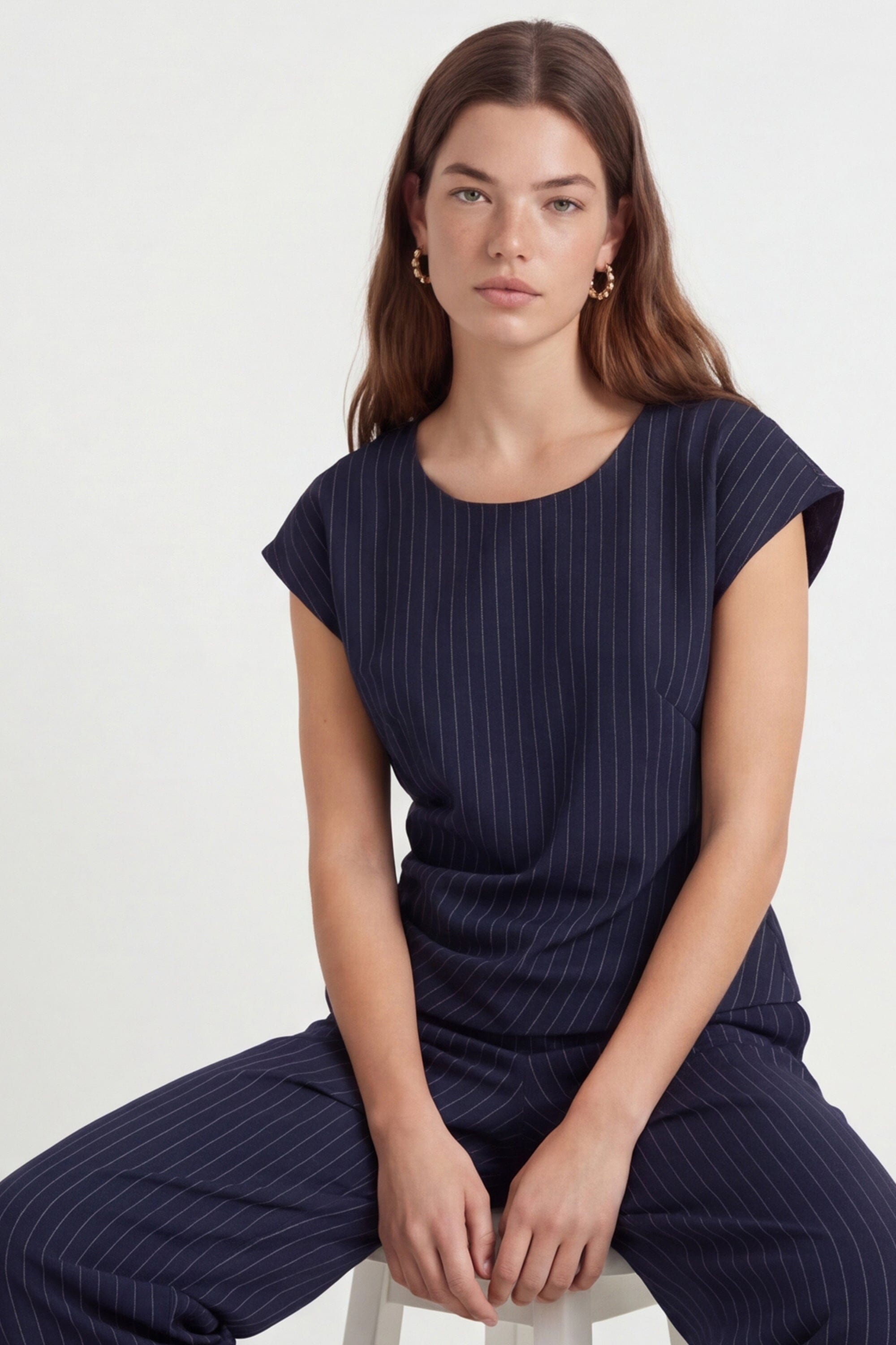 TOP - CORSO - NAVY TENNIS TOP NEW KOOKAI Mode Kookai