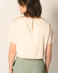 TOP - CREME - ALEX TOP KOOKAI Mode Kookai