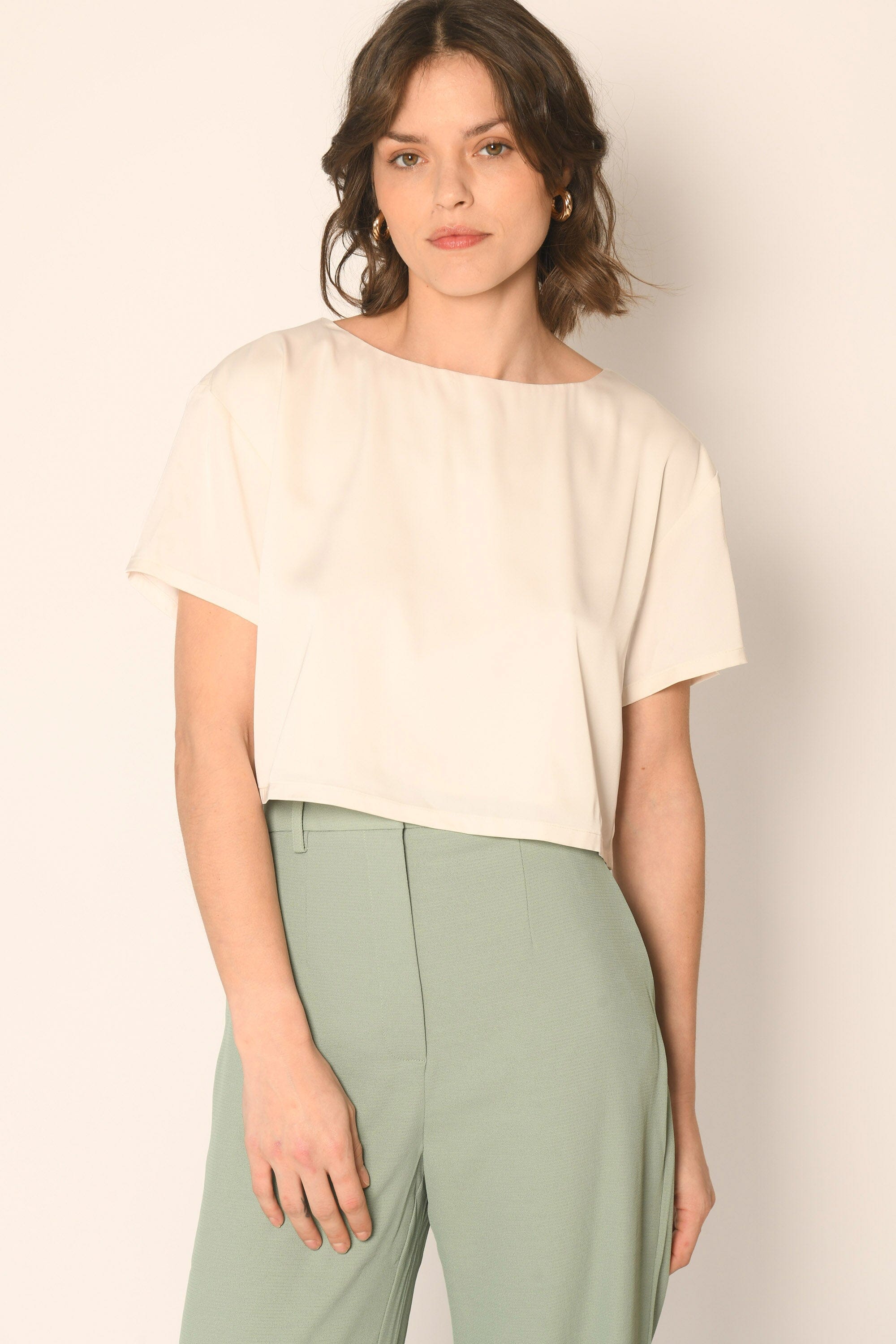 TOP - CREME - ALEX TOP KOOKAI Mode Kookai