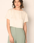 TOP - CREME - ALEX TOP KOOKAI Mode Kookai