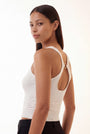 TOP CROISE - CYNTIA - BLANC PULL NEW KOOKAI Mode Kookai