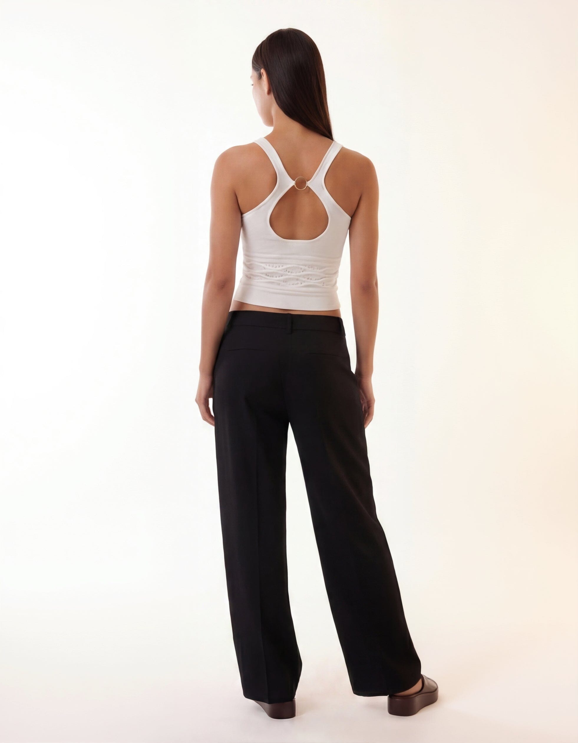TOP CROISE - CYNTIA - BLANC PULL NEW KOOKAI Mode Kookai