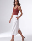 TOP CROISE - CYNTIA - TERRACOTTA PULL NEW KOOKAI Mode Kookai