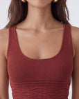 TOP CROISE - CYNTIA - TERRACOTTA PULL NEW KOOKAI Mode Kookai
