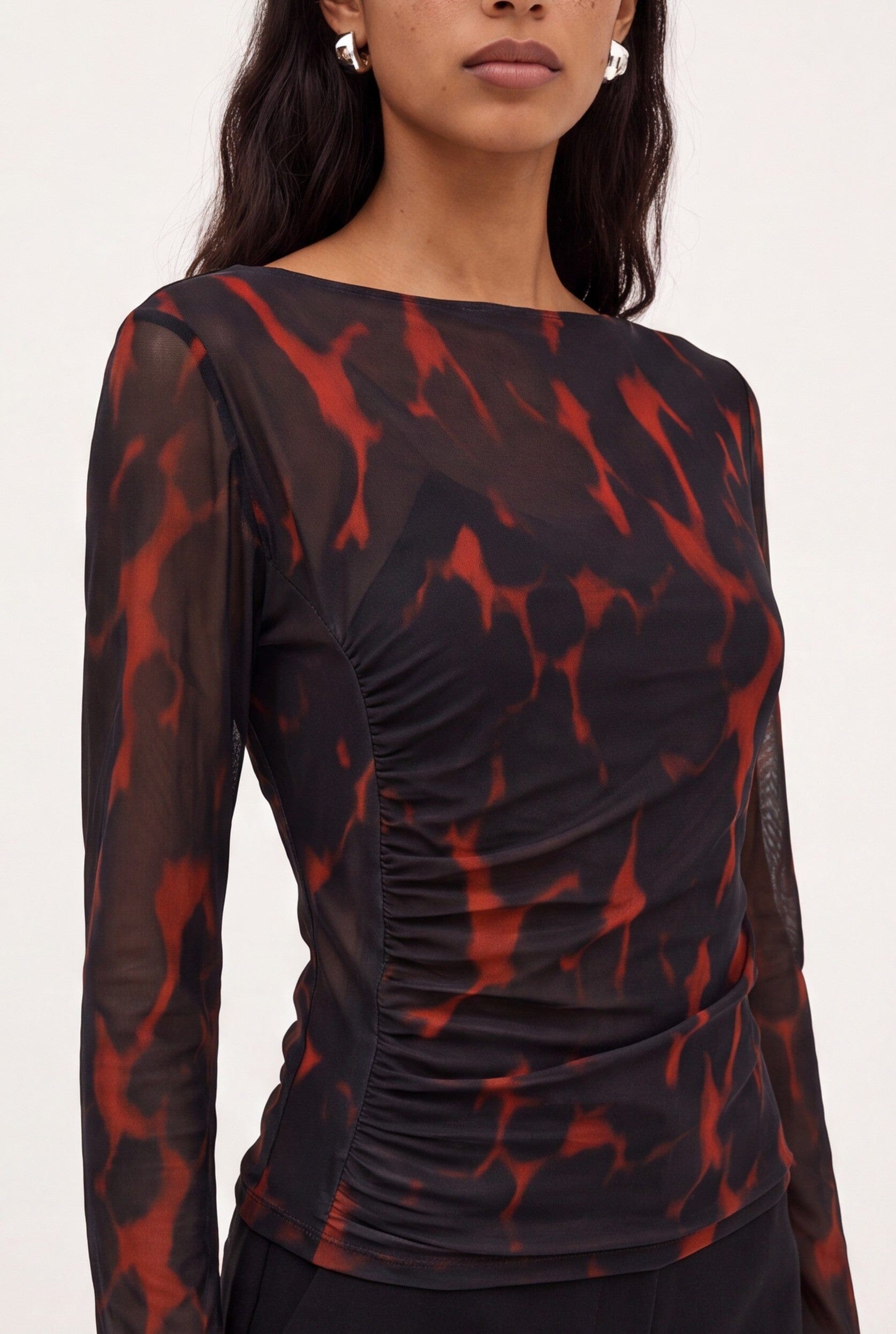 TOP - DANAE - COGNAC TOP NEW KOOKAI Mode Kookai