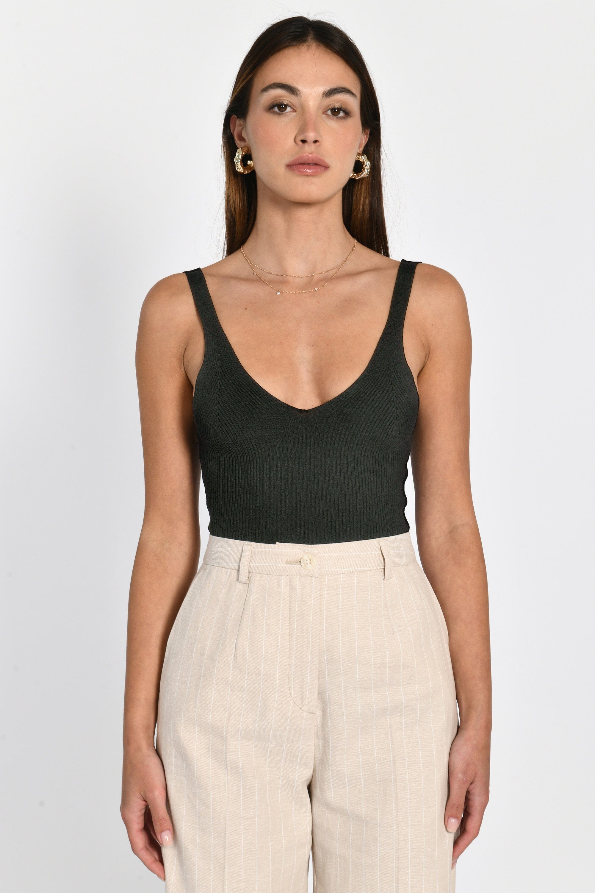 TOP DEBARDEUR LOLITA BLACK PULL KOOKAI Mode Kookai