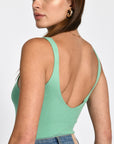 TOP DEBARDEUR LOLITA GREEN PULL KOOKAI Mode Kookai