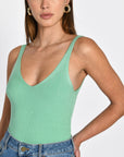 TOP DEBARDEUR LOLITA GREEN PULL KOOKAI Mode Kookai