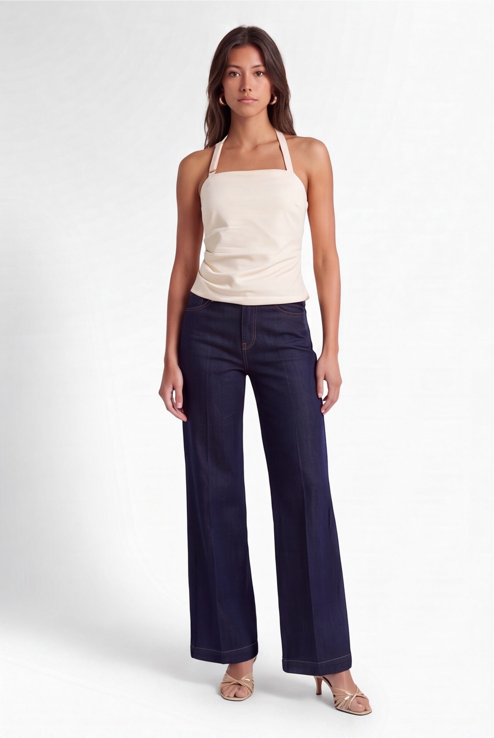TOP DOS NU CLARENCE - CREME TOP NEW KOOKAI Mode Kookai