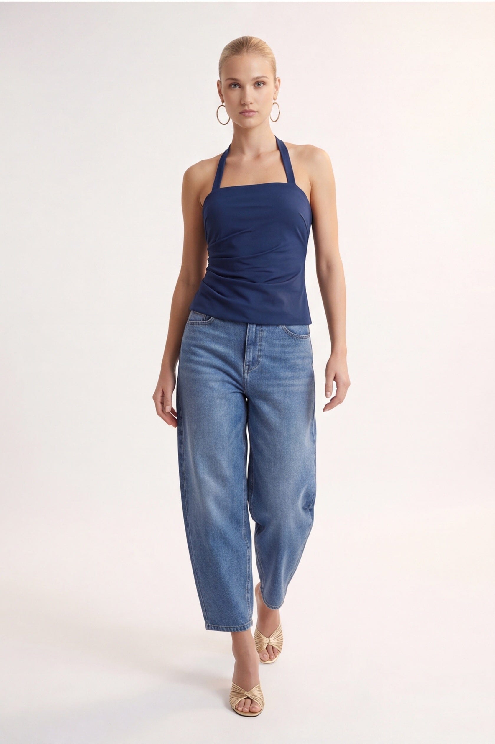 TOP DOS NU CLARENCE - INDIGO TOP NEW KOOKAI Mode Kookai