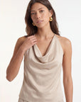 TOP DOS NU - CRYSTAL - BEIGE TOP NEW KOOKAI Mode Kookai