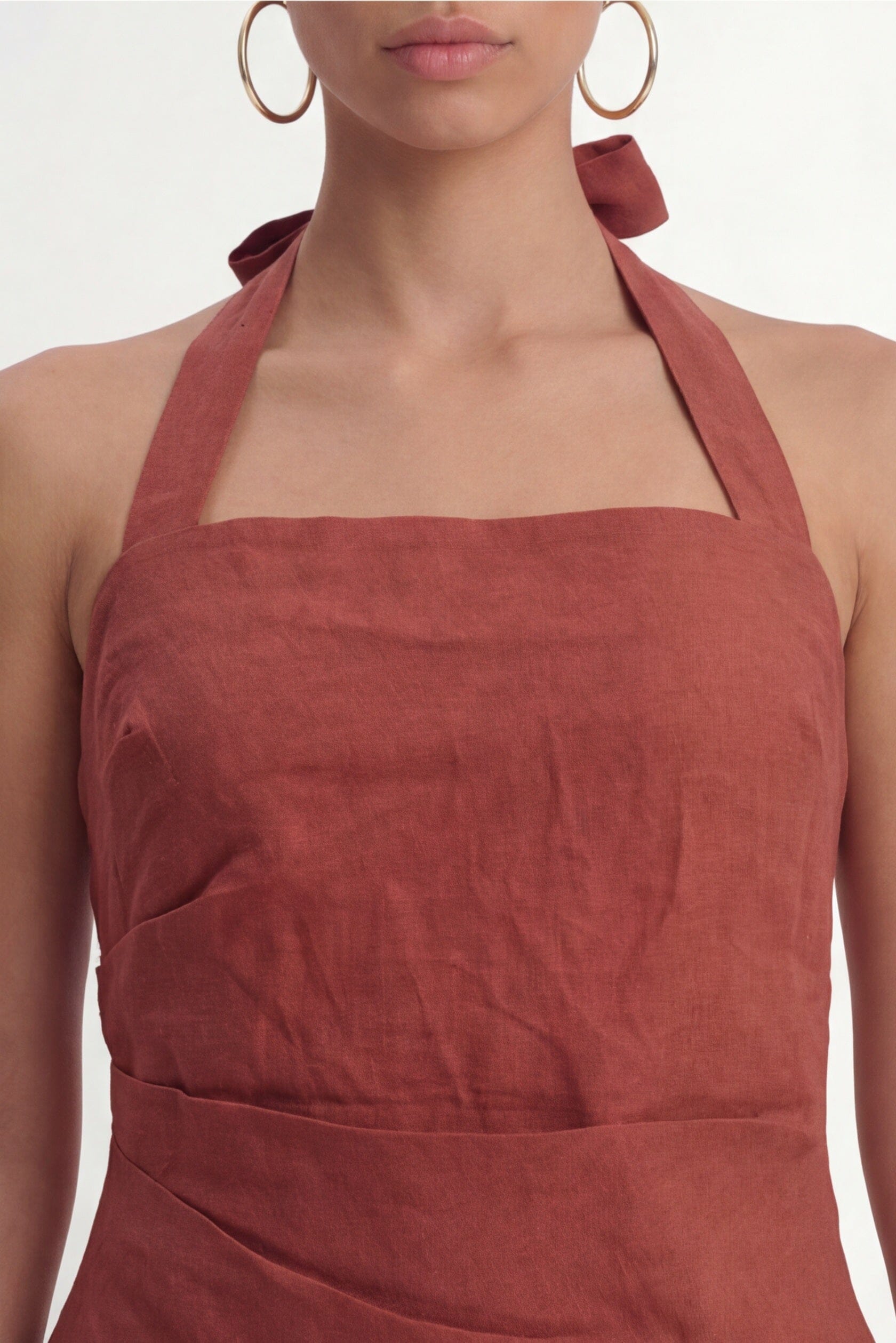 TOP DOS NU LIN - CHELSEA - TERRACOTTA TOP NEW KOOKAI Mode Kookai