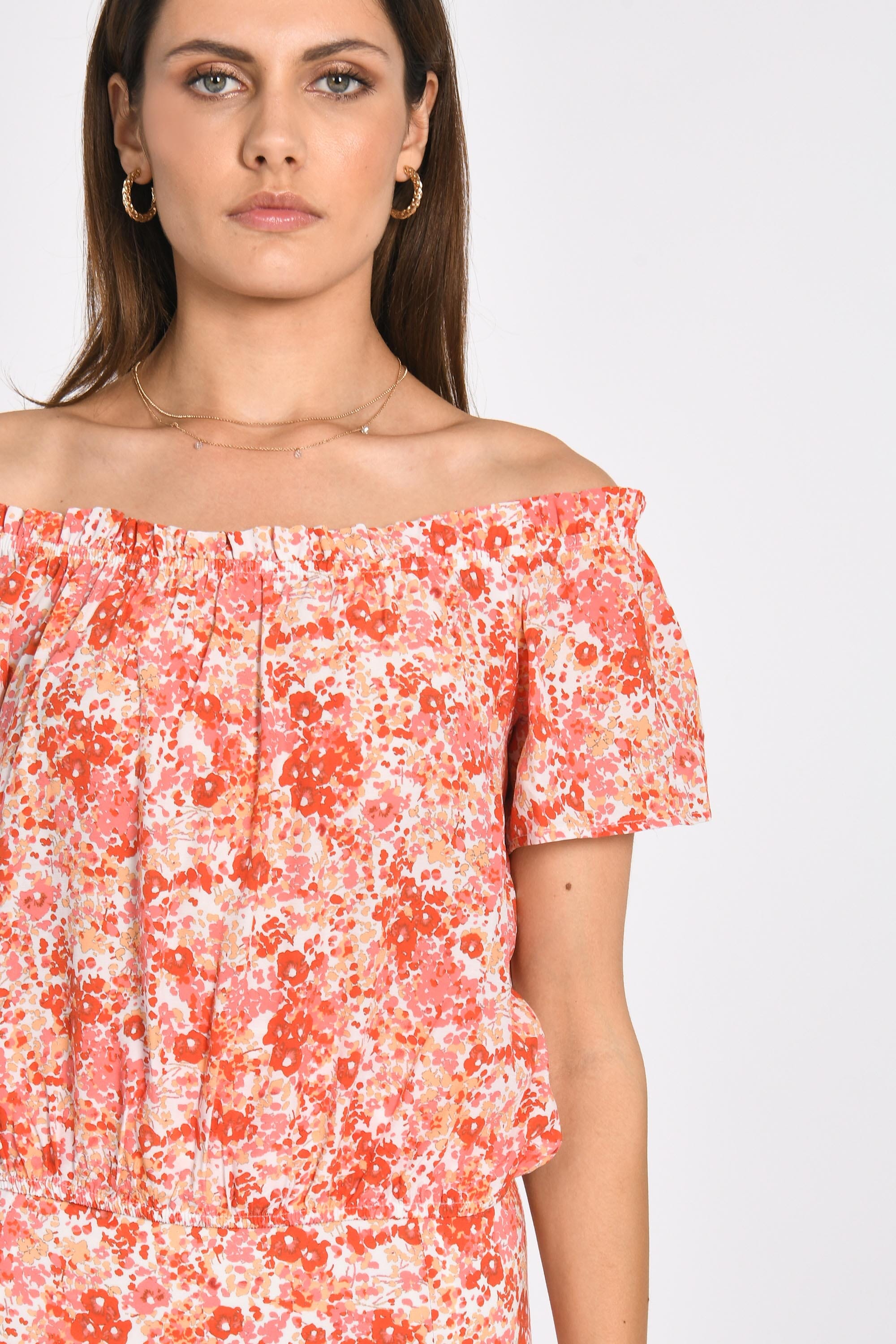 TOP HELEN MULTI CORAIL TOP NEW KOOKAI Mode Kookai