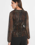 TOP - JANET - MULTI GOLD TOP NEW KOOKAI Mode Kookai