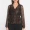 TOP - JANET - MULTI GOLD TOP NEW KOOKAI Mode Kookai