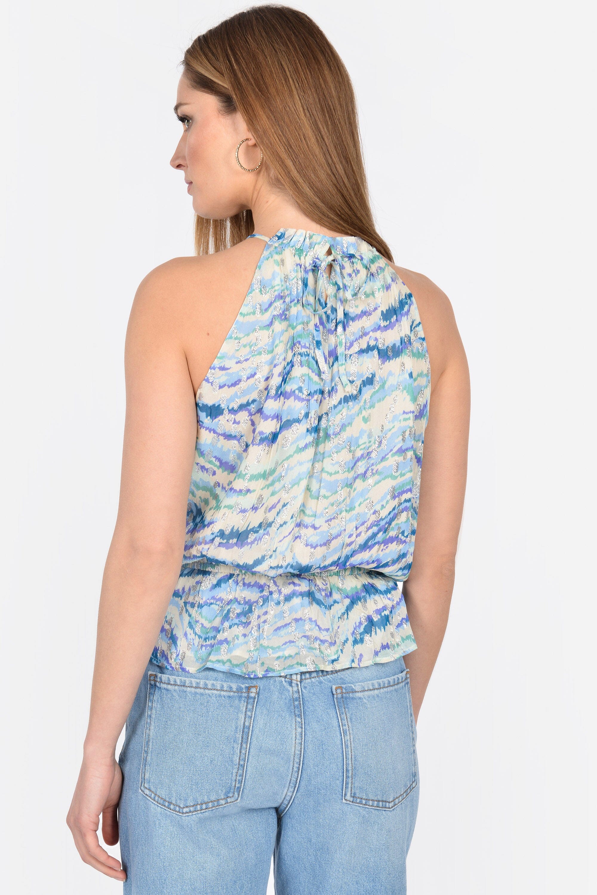 TOP LEANDRA BLEU TOP KOOKAI Mode Kookai
