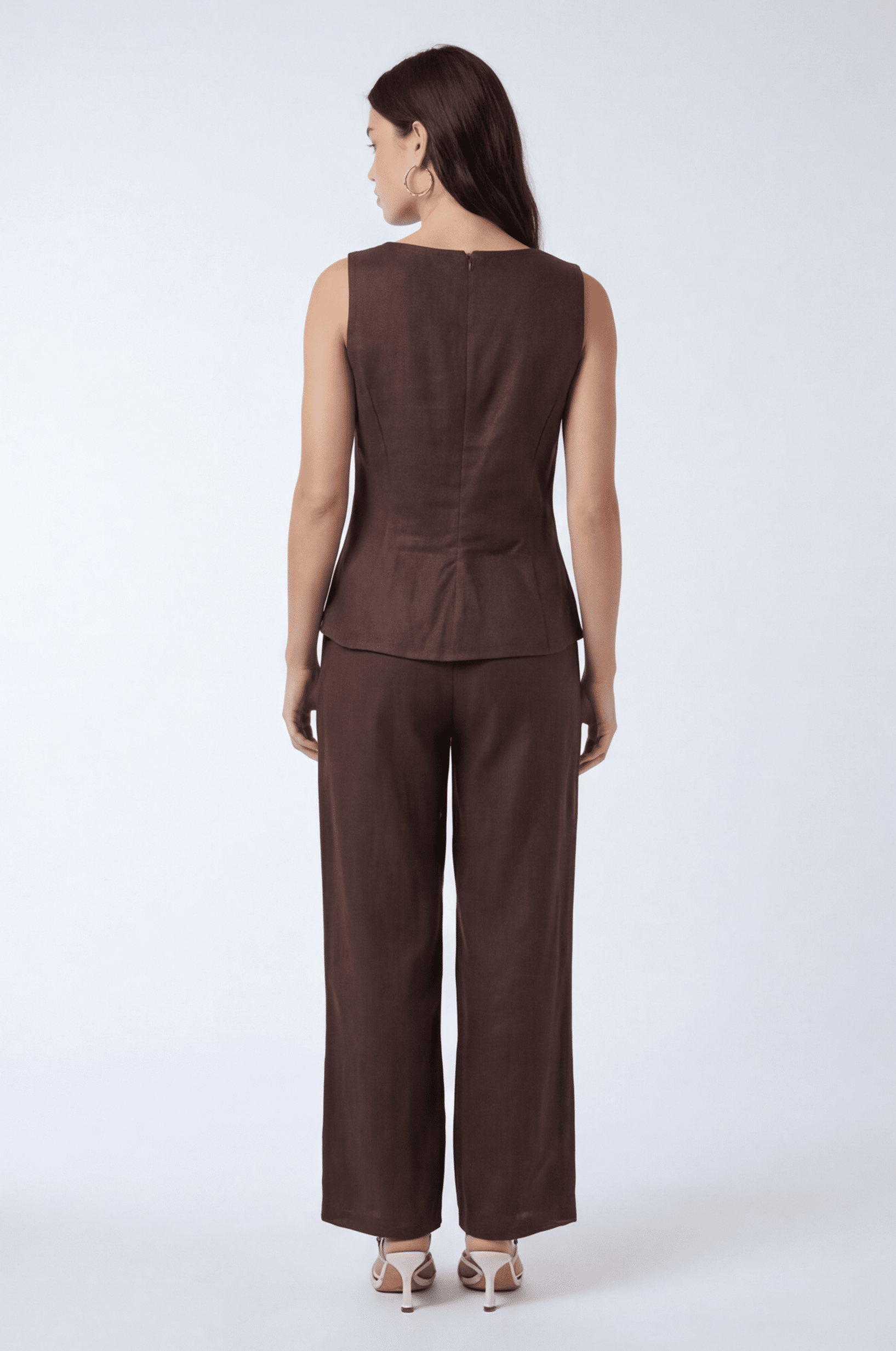TOP LIN - CHELSEA - CHOCOLAT TOP NEW KOOKAI Mode Kookai