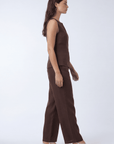 TOP LIN - CHELSEA - CHOCOLAT TOP NEW KOOKAI Mode Kookai