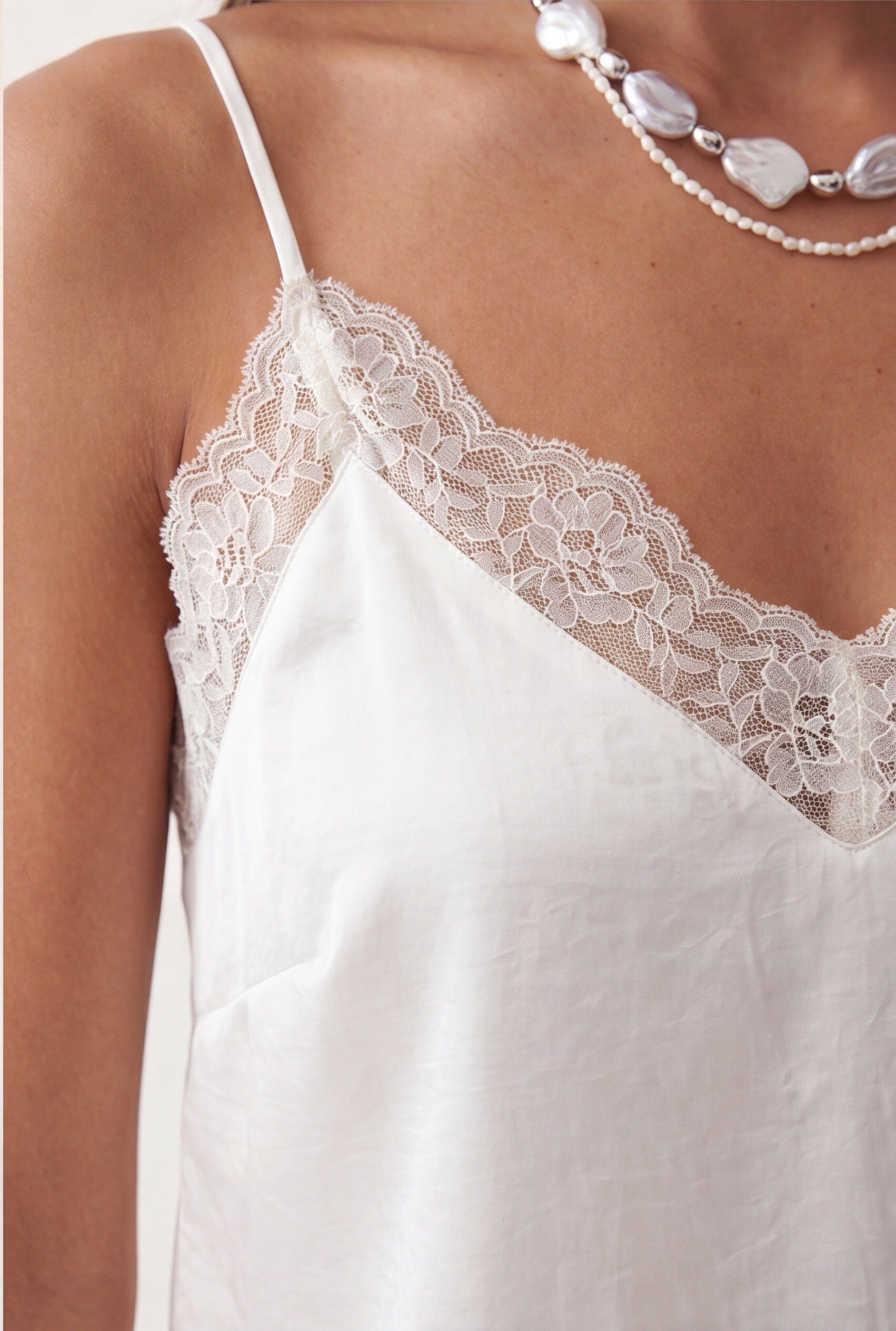 TOP LINGERIE - COSY - ECRU TOP NEW KOOKAI Mode Kookai