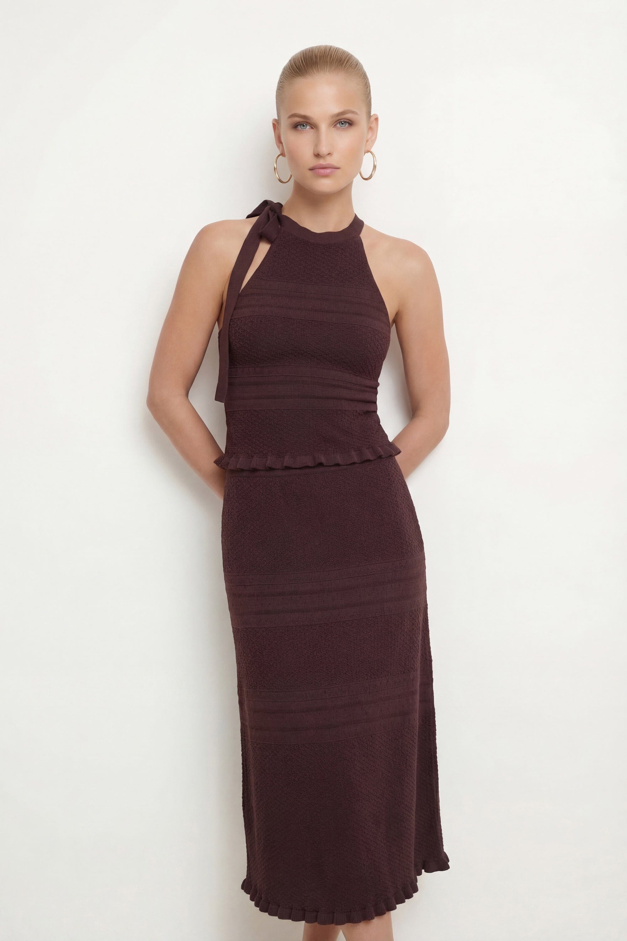 TOP MAILLE - CLYDE - CHOCOLAT PULL NEW KOOKAI Mode Kookai