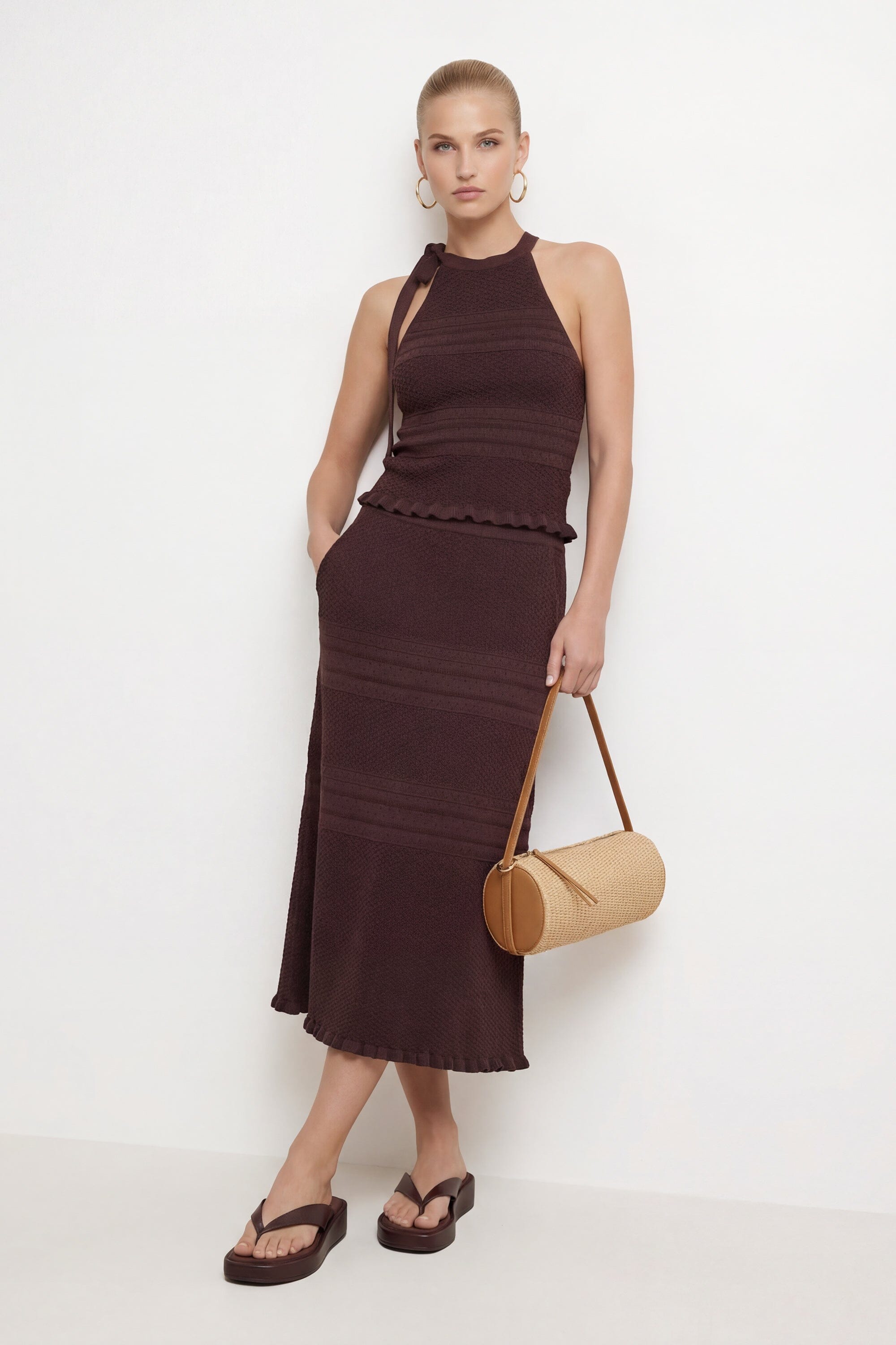 TOP MAILLE - CLYDE - CHOCOLAT PULL NEW KOOKAI Mode Kookai