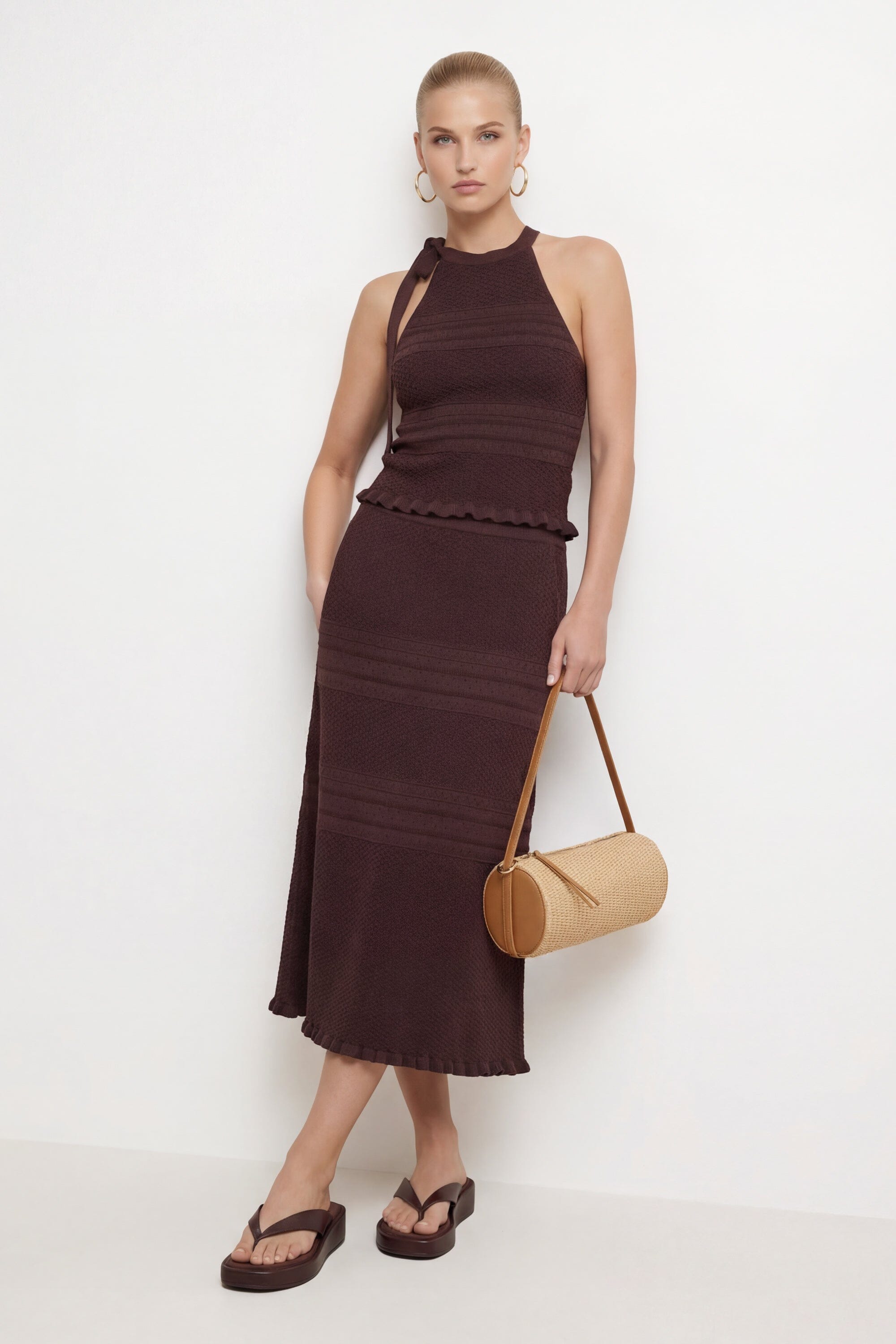 TOP MAILLE - CLYDE - CHOCOLAT PULL NEW KOOKAI Mode Kookai