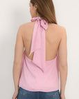 TOP NOEUD - ALLEGRA - ROSE CLAIR TOP NEW KOOKAI Mode Kookai