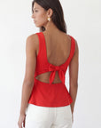 TOP NOEUD - CRYSTA - CHILI TEE SHIRT NEW KOOKAI Mode Kookai