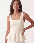 TOP NOEUD - CRYSTA - ECRU TEE SHIRT NEW KOOKAI Mode Kookai