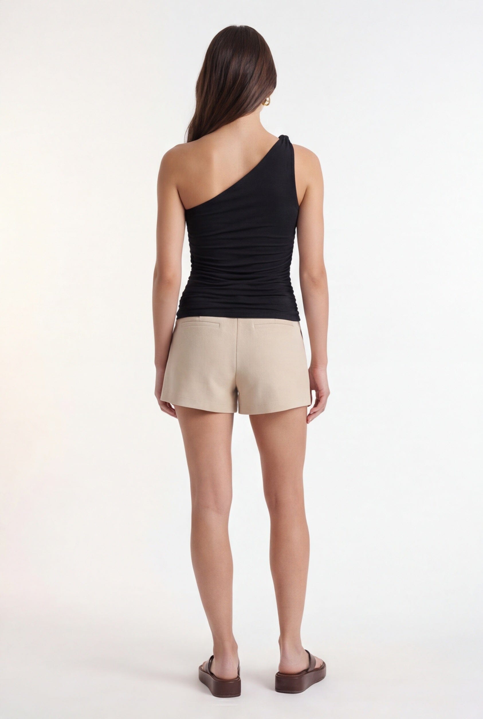 TOP ONE SHLOUDER - CHARLENE - NOIR TEE SHIRT NEW KOOKAI Mode Kookai
