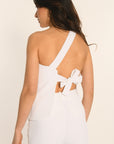 TOP ONE SHOULDER - BLANC - ALBA TOP NEW KOOKAI Mode Kookai