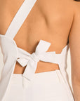 TOP ONE SHOULDER - BLANC - ALBA TOP NEW KOOKAI Mode Kookai