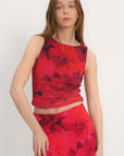 TOP RESILLE - ADRIANA - FUSCHIA TOP NEW KOOKAI Mode Kookai