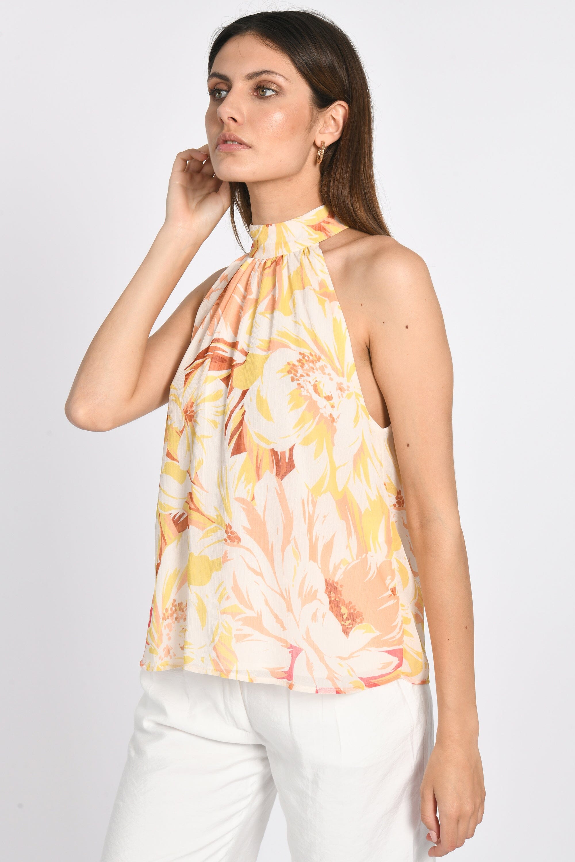 TOP SERENA MULTI BEIGE TOP KOOKAI Mode Kookai