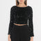 TOP - TINA - NOIR TOP NEW KOOKAI Mode Kookai