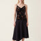 TOP VELOURS - DUSTY - NOIR TEE SHIRT NEW KOOKAI Mode Kookai